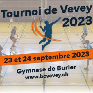 Nous l’organisions depuis plus de 20 ans et la dernière édition était en 2019. Le voilà de retour au calendrier le weekend du 23 et 24 septembre 2023, il s’agit de notre tournoi de badminton ouvert aux joueuses et joueurs licenciés de @swissbadminton. Les inscriptions sont encore ouvertes jusqu’au vendredi 15 septembre. C’est l’occasion de vous remettre en conditions pour cette reprise 🏸🙌🏼